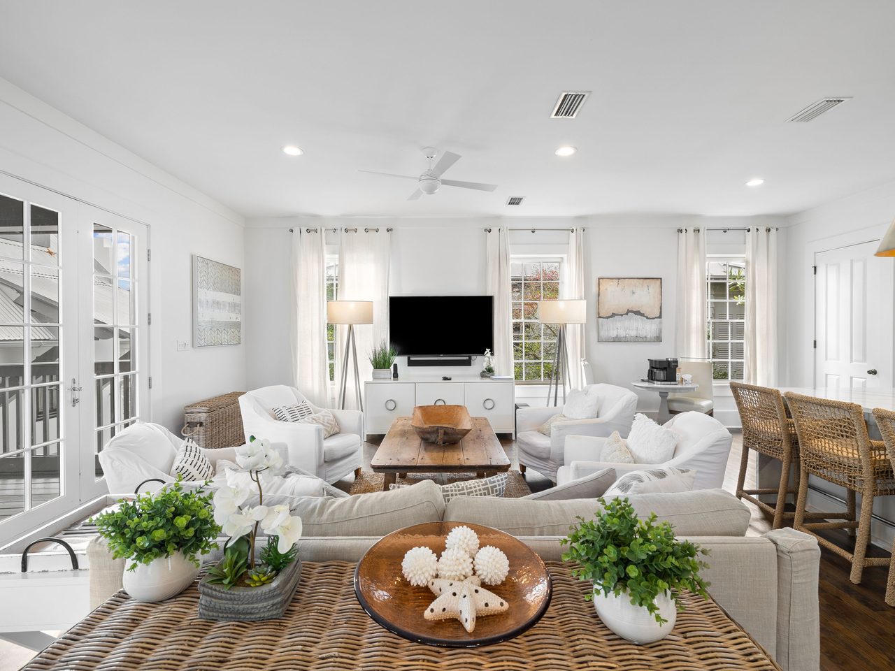30A coastal living room
