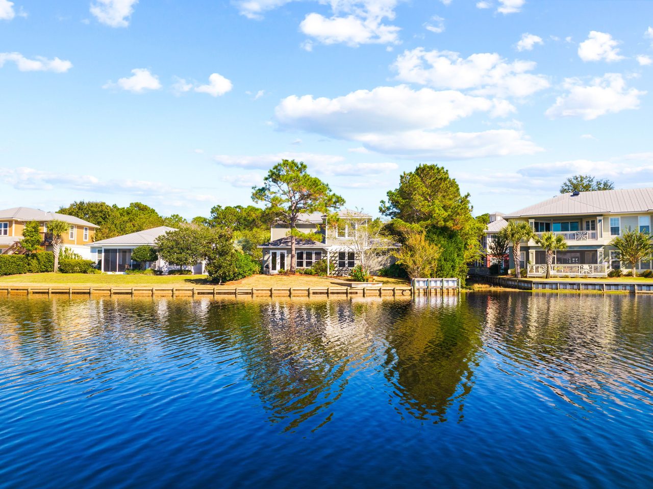 Sandestin lakefront homes
